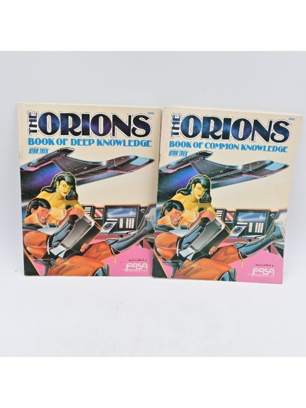 Star Trek RPG The Orions Book Of Deep Knowledge & Common Knowledge FASA 2008